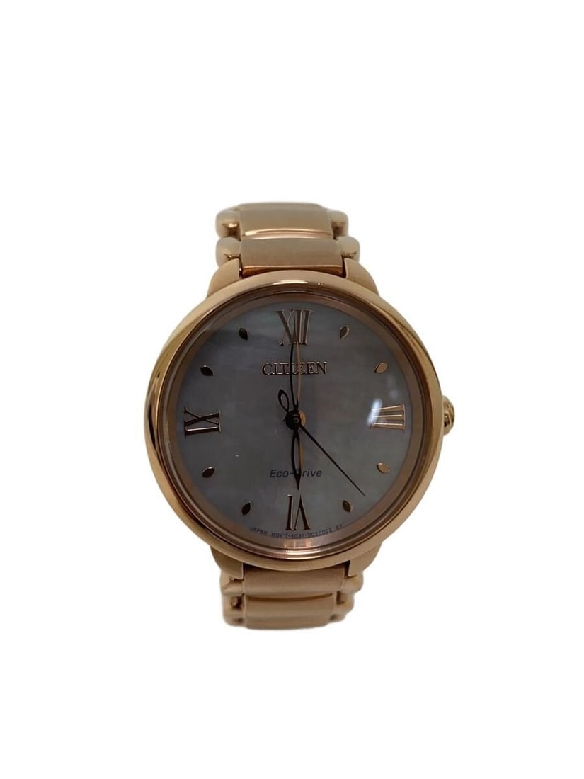 Citizen EM0928-84D Round Quartz Ladies Wristwatch: Citizen EM0928-84D Round Quartz Ladies Wristwatch This CITIZEN Elle Round Collection Quartz EM0928-84D women's wristwatch features a classic round case design. The watch is pre-owned and graded as Gra