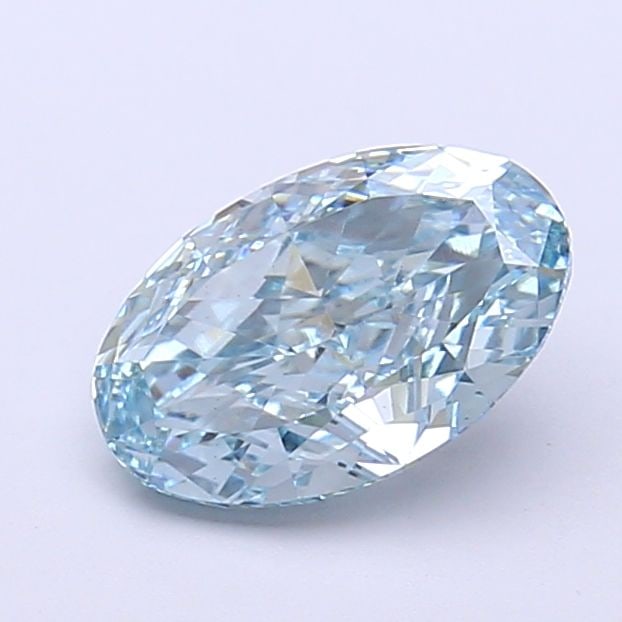Loose Diamond - OVAL 1.33ct Fancy Vivid Blue VS1