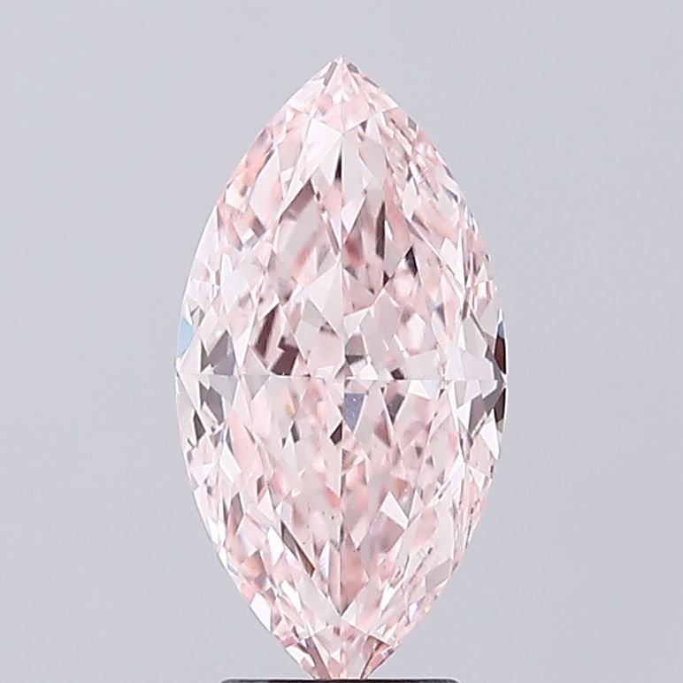 Loose Diamond - MARQUISE 3.8ct Fancy Intense Pink VS1
