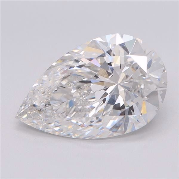 Loose Diamond - PEAR 5.55ct F VVS1: Loose Diamond - PEAR 5.55ct F VVS1 Source: This is a real non-mined Diamond that has been grown in a lab Shape: PEAR Carats: 5.55 Color: F Clarity: VVS1 Certification: IGI Video:
