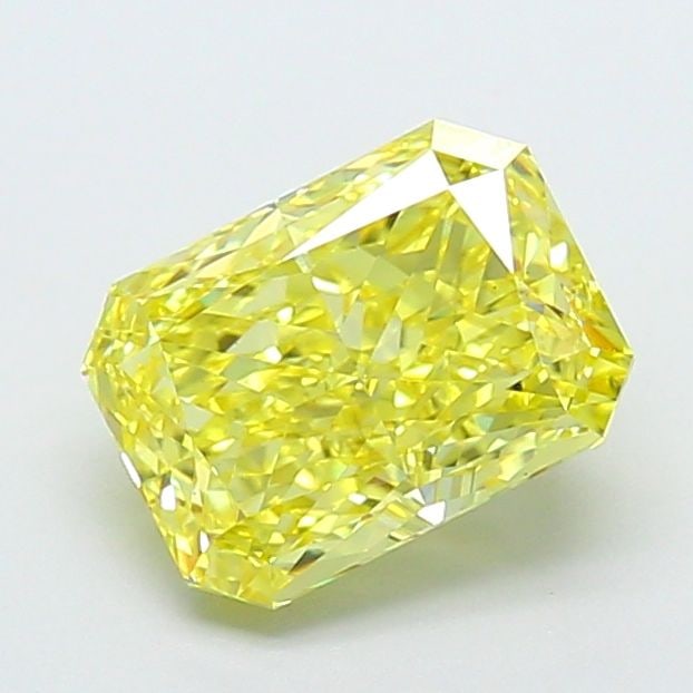 Loose Diamond - RADIANT 2.0ct Fancy Vivid Yellow VS1