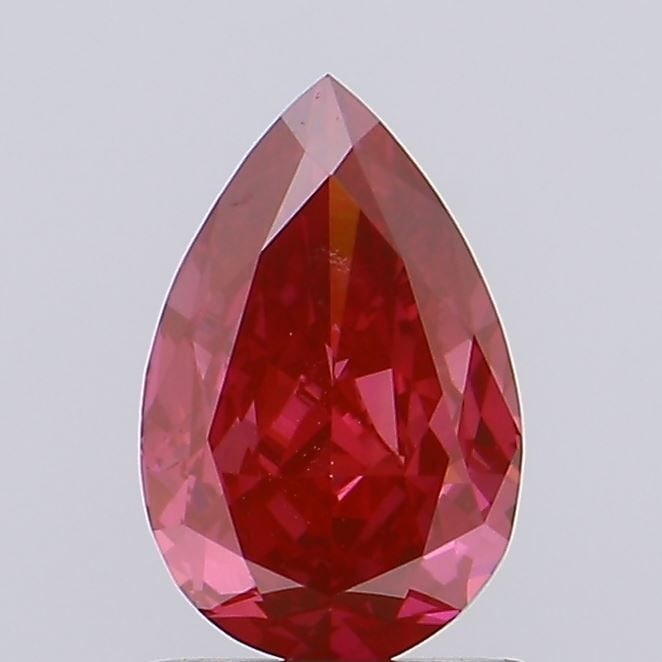 Loose Diamond - PEAR 1.25ct Fancy Vivid Red VVS2