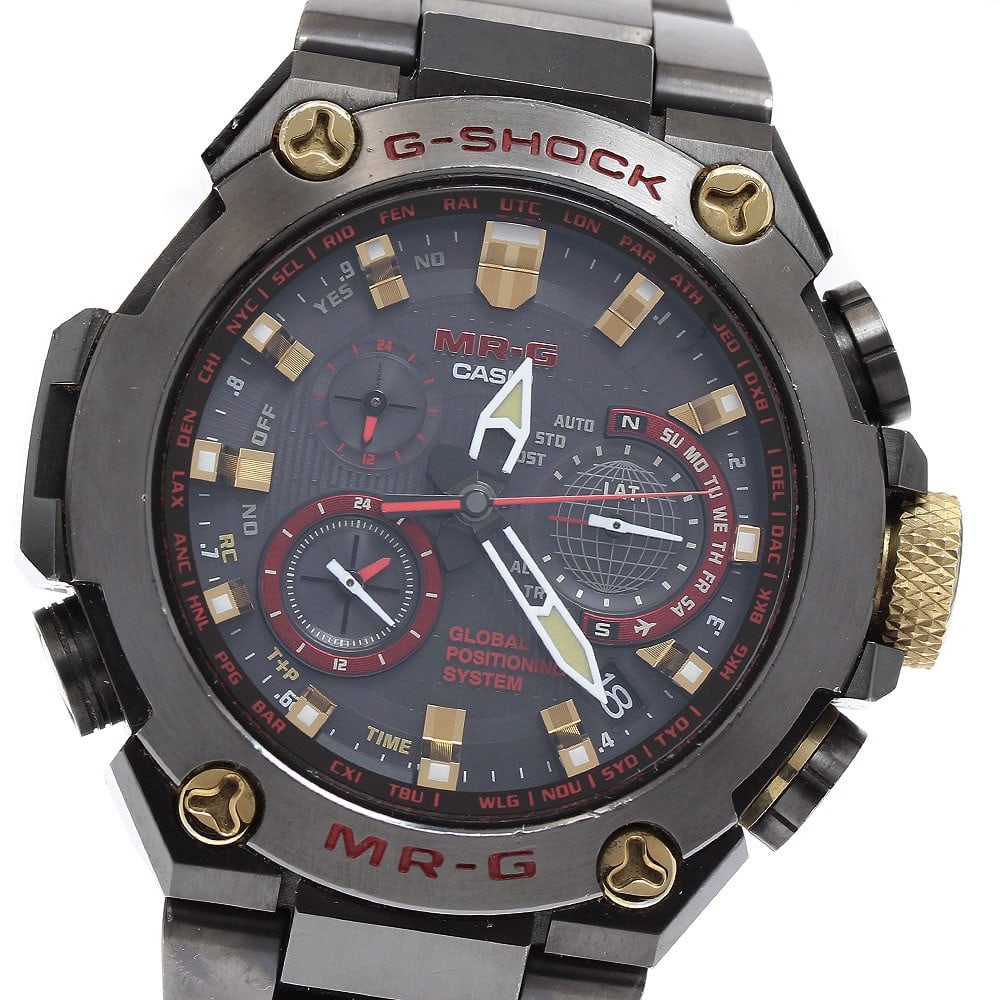 CASIO MR-G MRG-G1000B-1A4JR G-SHOCK men's wristwatch with date (1 of 6)