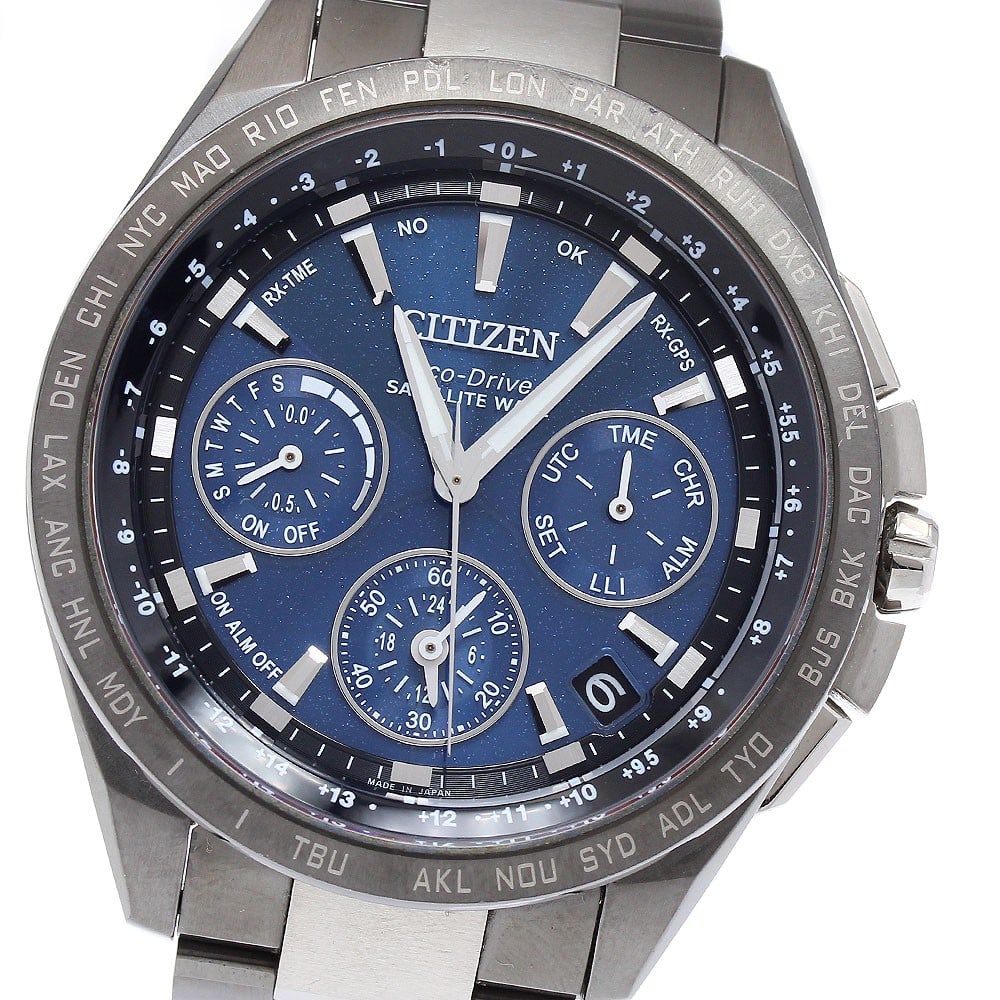 CITIZEN Attesa 30th Anniversary Titanium Solar Radio Watch CC9065-56L