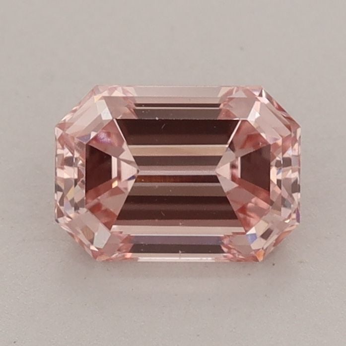 Loose Diamond - EMERALD 1.06ct Fancy Intense Pink VS1