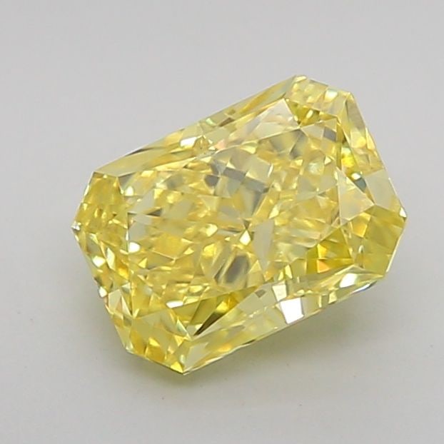 Loose Diamond - RADIANT 1.52ct Fancy Vivid Yellow VS1