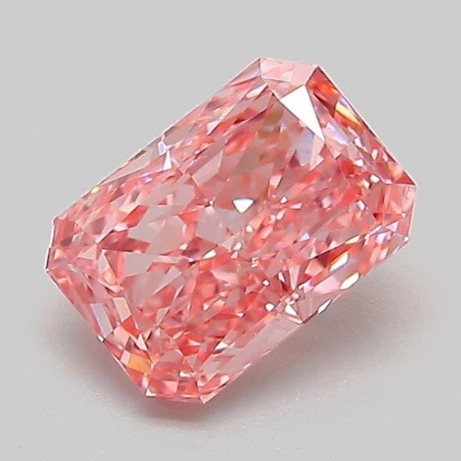 Loose Diamond - RADIANT 1.04ct Fancy Vivid Pink VS1