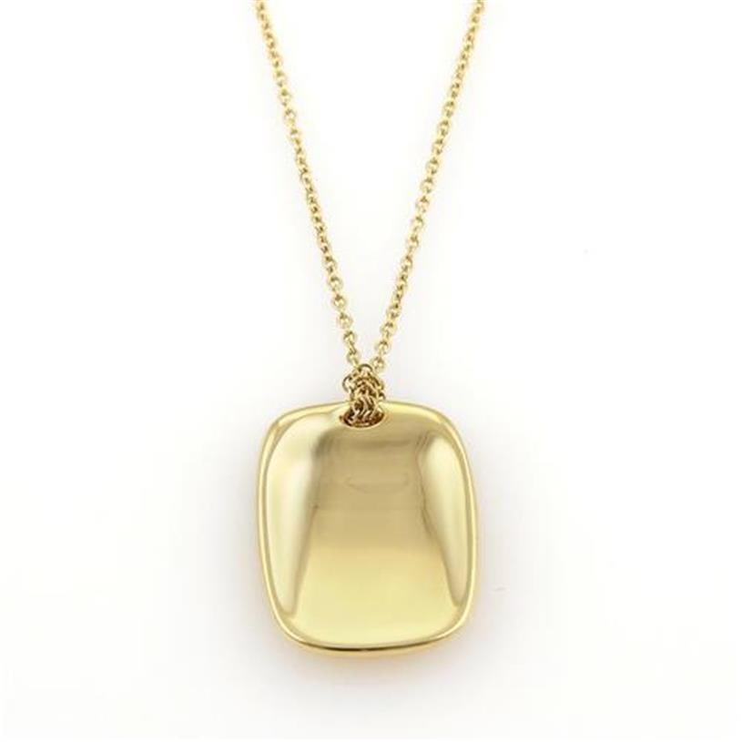 Tiffany & Co. Elsa Peretti 18k Yellow Gold Concave Disc Necklace