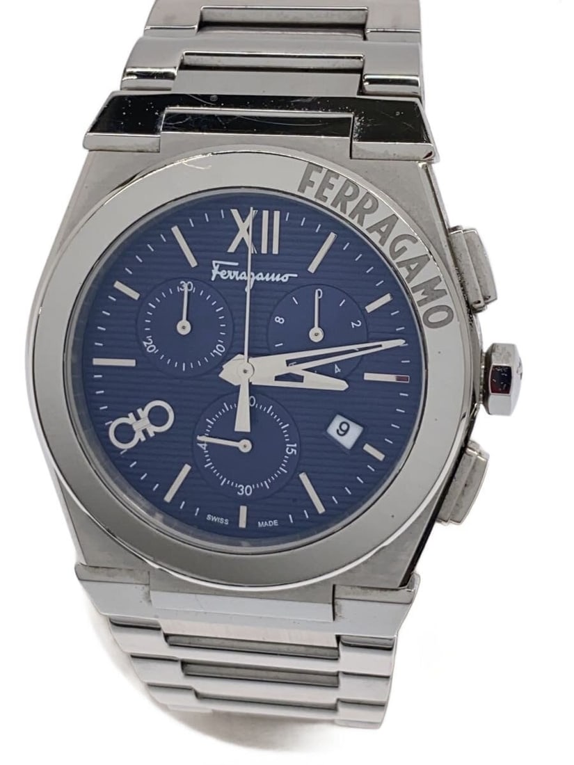 Salvatore Ferragamo Vega men's quartz sapphire glass wristwatch