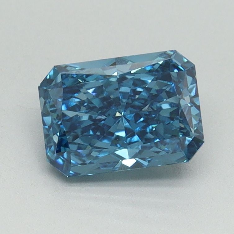 Loose Diamond - RADIANT 1.08ct Fancy Vivid Blue VVS2