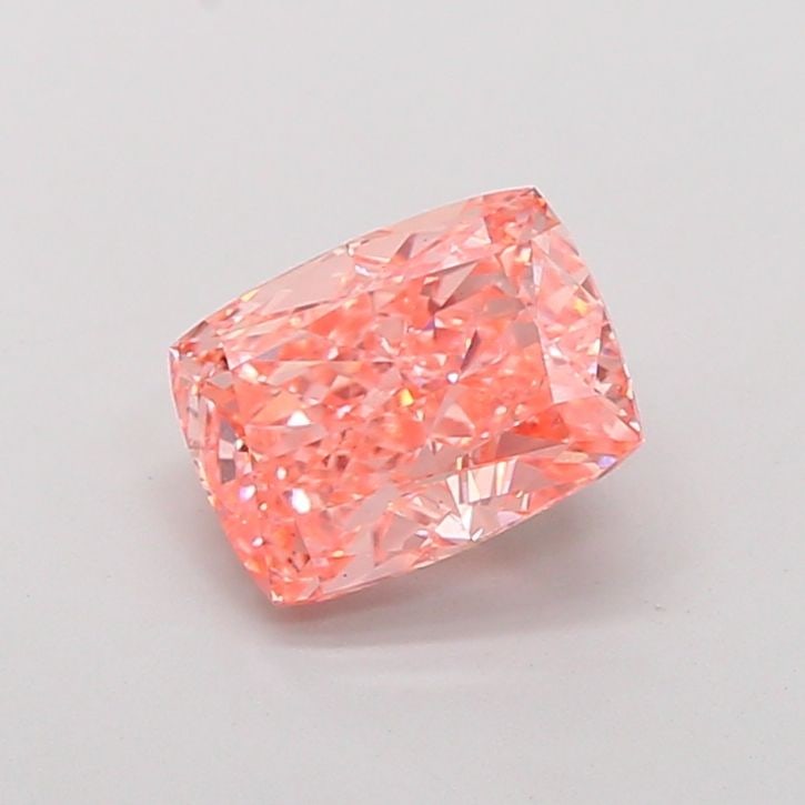 Loose Diamond - CUSHION MODIFIED 3.1ct Fancy Vivid Pink VS1