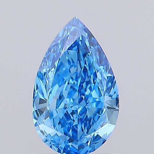 Loose Diamond - PEAR 1.0ct Fancy Vivid Blue VS1