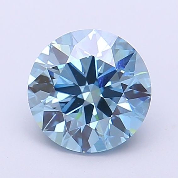 Loose Diamond - ROUND 1.19ct Fancy Vivid Blue VS1