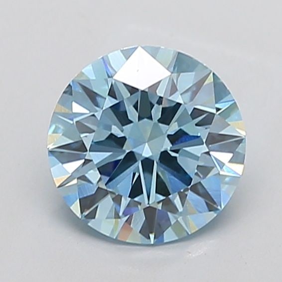 Loose Diamond - ROUND 2.31ct Fancy Vivid Blue VS1
