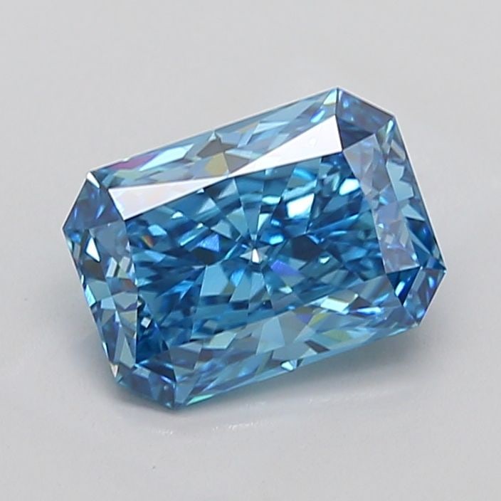Loose Diamond - RADIANT 3.5ct Fancy Vivid Blue VS1