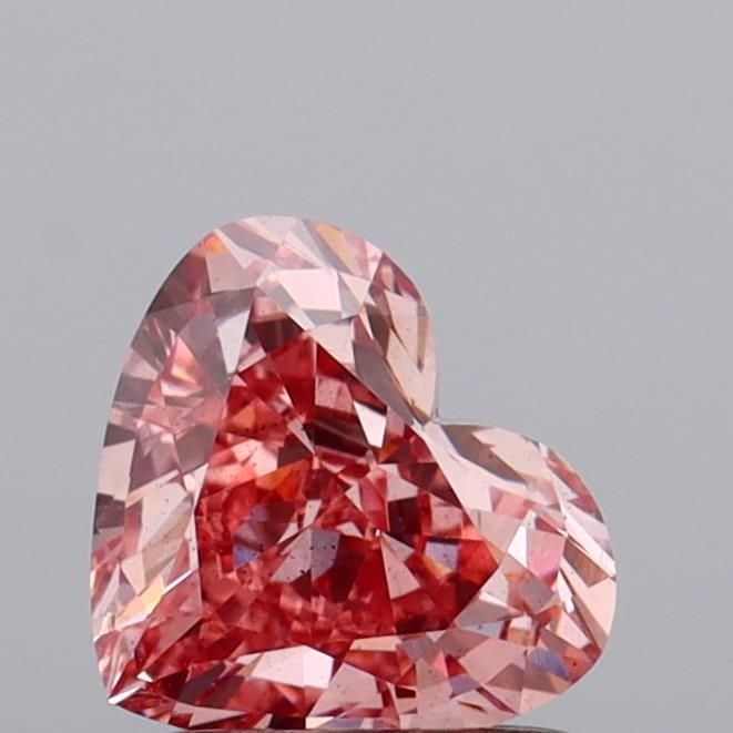 Loose Diamond - HEART 1.05ct Fancy Vivid Pink SI1