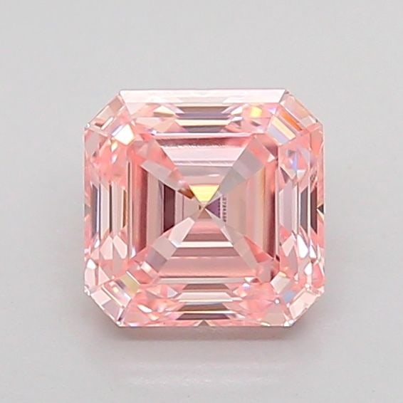 Loose Diamond - ASSCHER 1.05ct Fancy Intense Pink VVS2