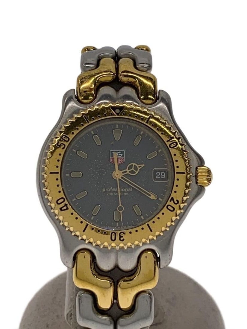 TAG Heuer S L E quartz stainless steel men's wristwatch WG1120-KO