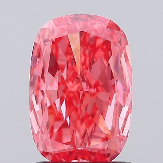 Loose Diamond - CUSHION BRILLIANT 1.0ct Fancy Vivid Pink VS2