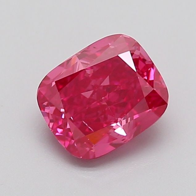 Loose Diamond - CUSHION MODIFIED 1.54ct Fancy Vivid Pink VS2