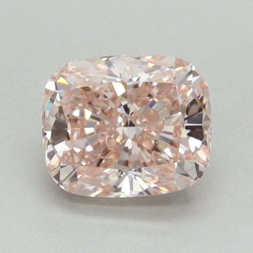 Loose Diamond - CUSHION BRILLIANT 1.52ct Fancy Intense Pink VS1