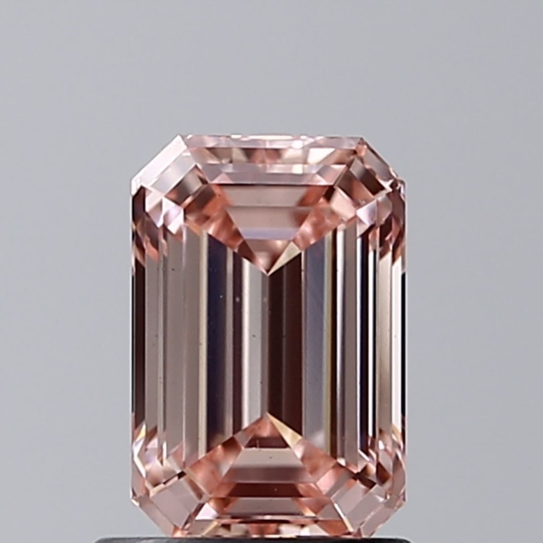 Loose Diamond - EMERALD 1.04ct Fancy Intense Pink VS2