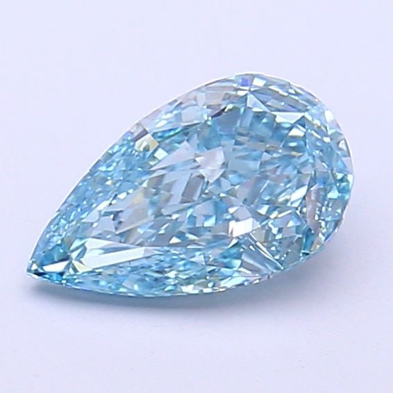 Loose Diamond - PEAR 1.05ct Fancy Vivid Blue VS1