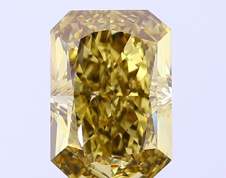 Loose Diamond - RADIANT 6.56ct Fancy Vivid Brown VVS2