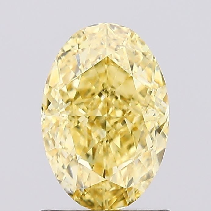 Loose Diamond - OVAL 1.22ct Fancy Vivid Yellow VVS2