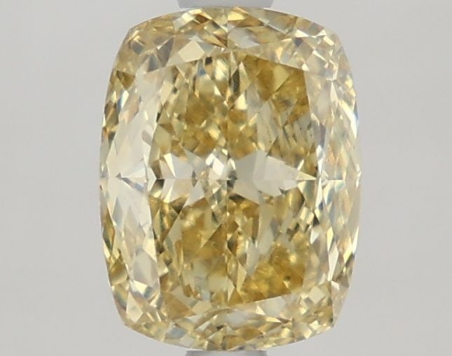 Loose Diamond - CUSHION MODIFIED 1.67ct Fancy Intense Yellow VS1