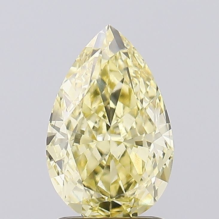 Loose Diamond - PEAR 2.02ct Fancy Yellow VVS2