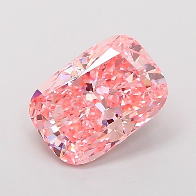 Loose Diamond - CUSHION MODIFIED 2.57ct Fancy Vivid Pink VS1