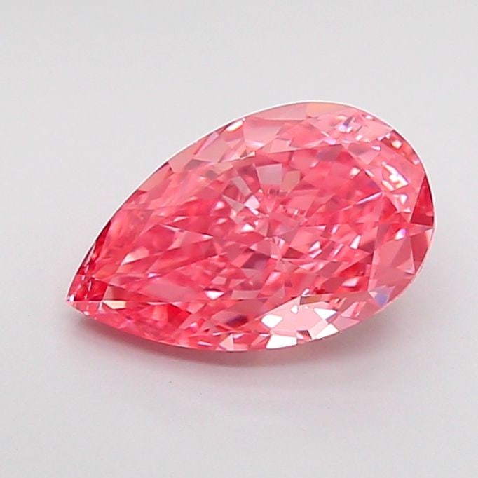 Loose Diamond - PEAR 1.44ct Fancy Vivid Pink VS2