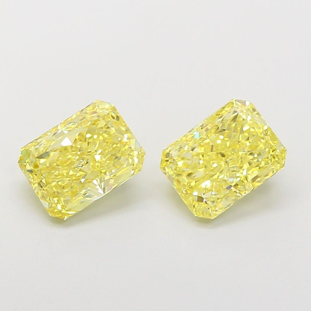 Loose Diamond - RADIANT 2.03ct Fancy Intense Yellow VVS2