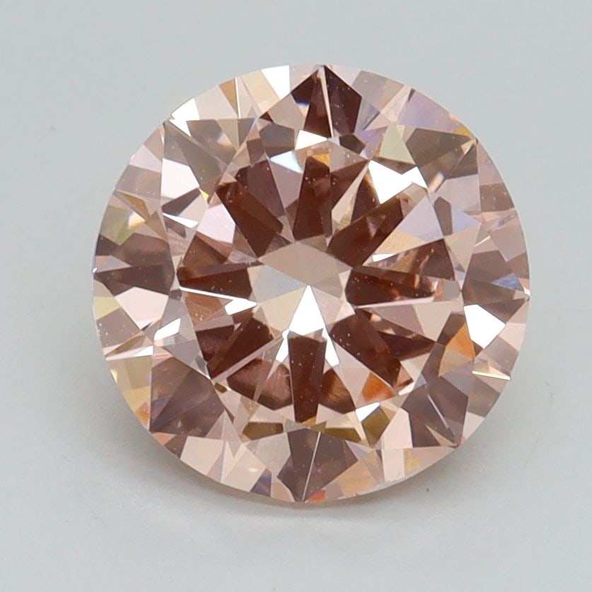 Loose Diamond - ROUND 2.01ct Fancy Intense Pink VS2