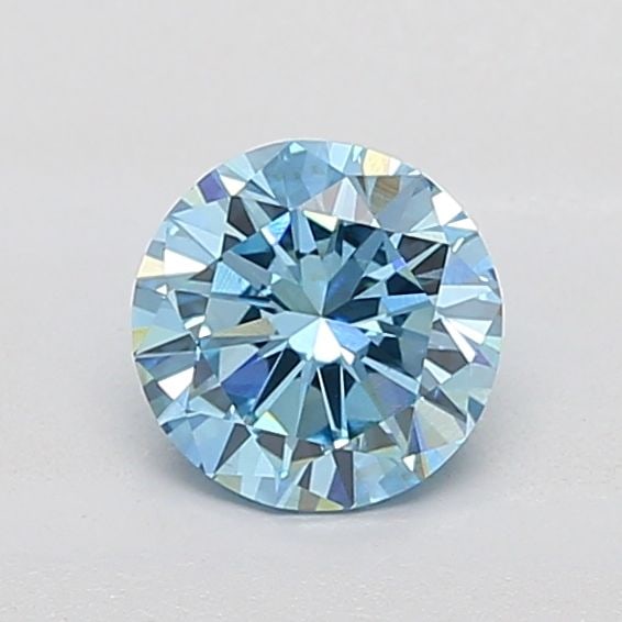 Loose Diamond - ROUND 0.94ct Fancy Vivid Blue VVS2