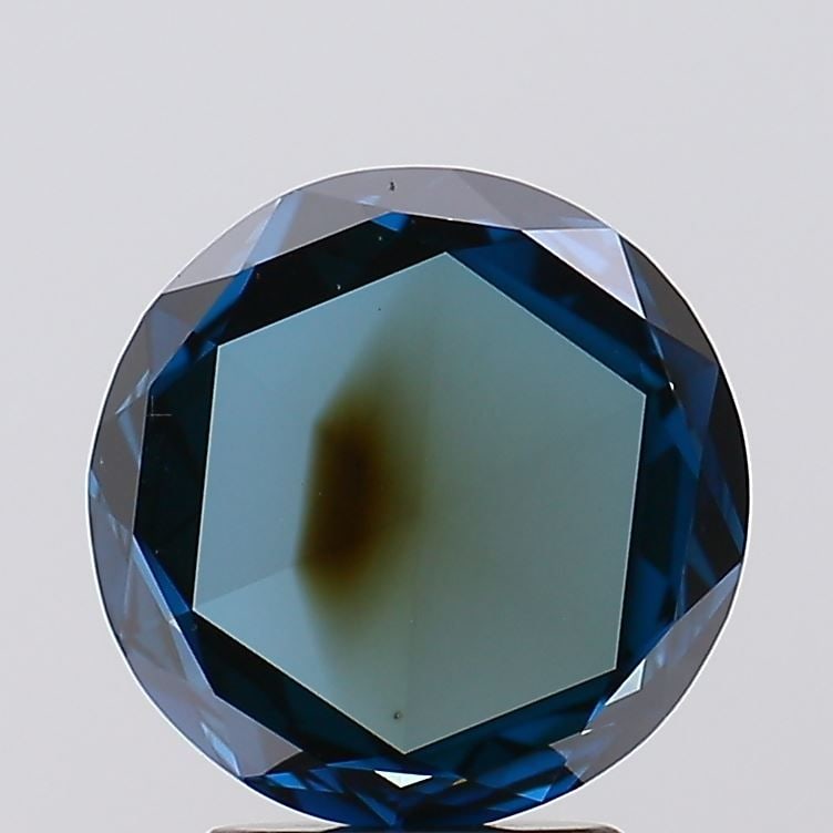 Loose Diamond - ROSE 1.57ct Fancy Vivid Blue VS2
