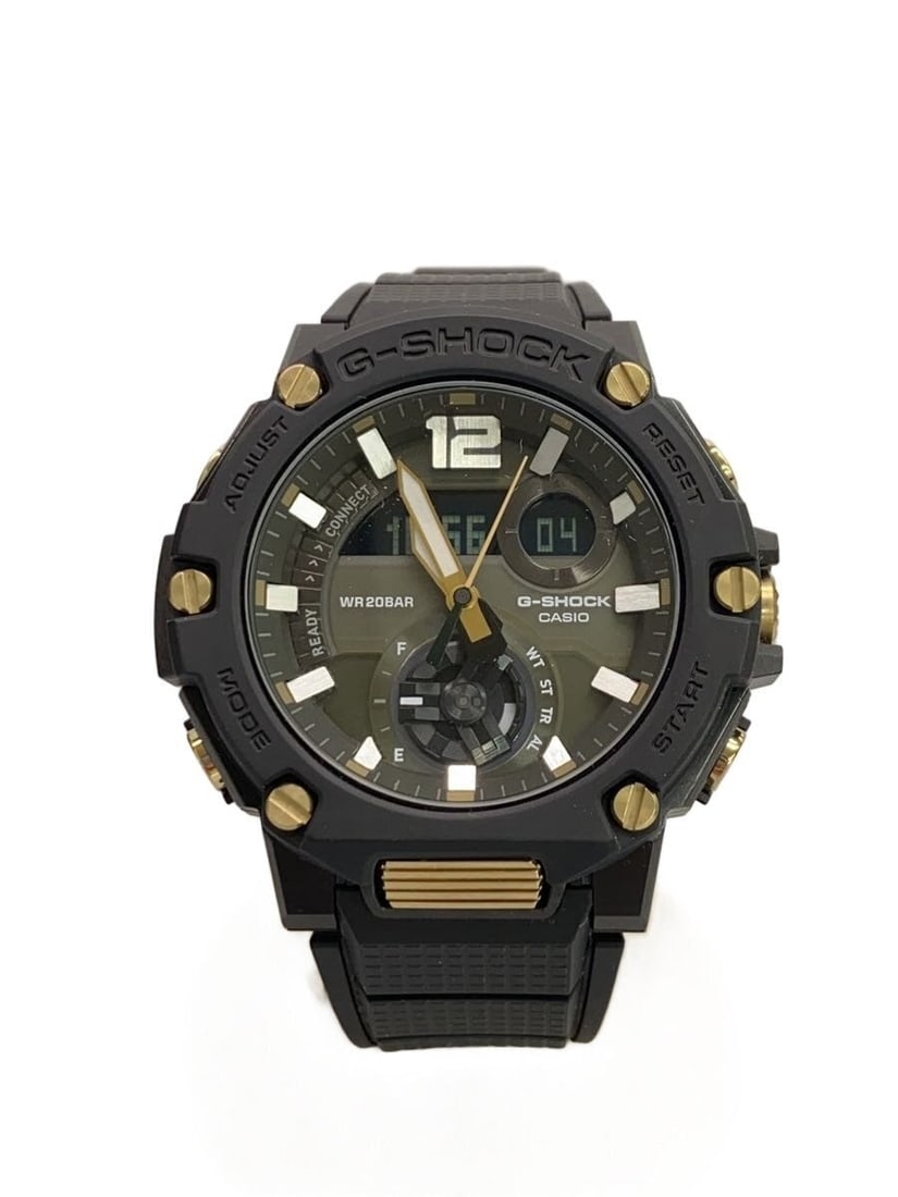 Casio G Shock GST B300B 1AJF Solar Men's Wristwatch: Casio G Shock GST B300B 1AJF Solar Men's Wristwatch This CASIO G-SHOCK Solar GST-B300B-1AJF men's wristwatch features a durable rubber construction and solar-powered movement. The watch displays sligh