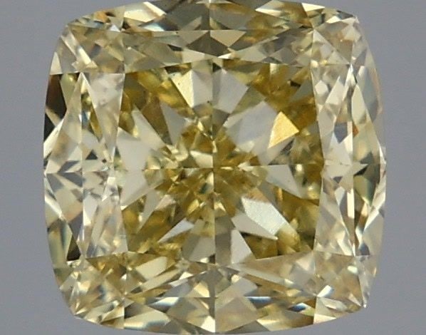 Loose Diamond - CUSHION MODIFIED 3.01ct Fancy Intense Yellow VS1