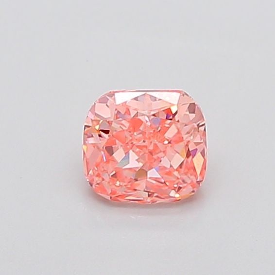Loose Diamond - CUSHION MODIFIED 0.96ct Fancy Vivid Pink VS1