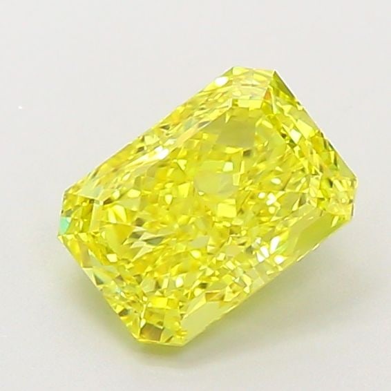 Loose Diamond - RADIANT 1.37ct Fancy Vivid Yellow VVS1