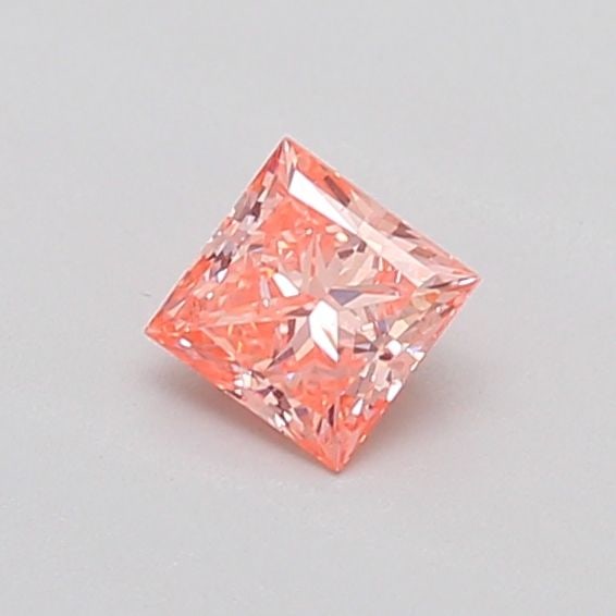 Loose Diamond - PRINCESS 0.29ct Fancy Intense Pink VS2