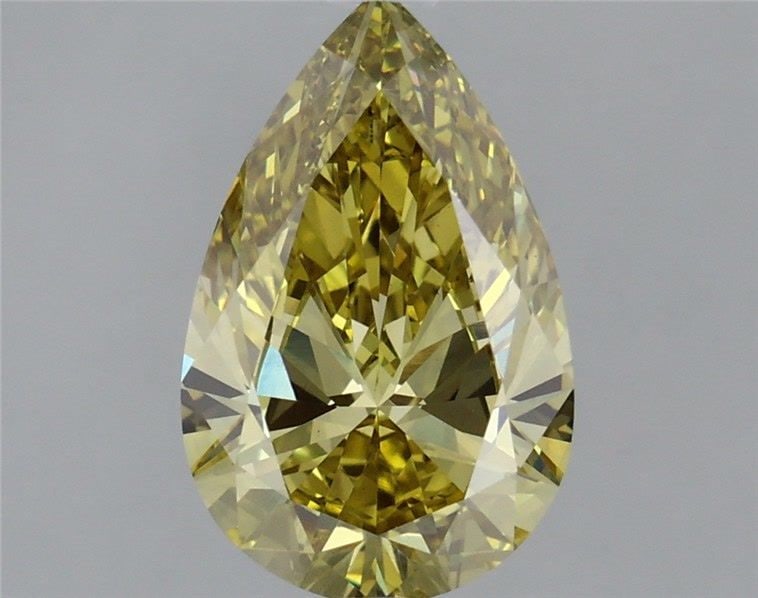 Loose Diamond - PEAR 2.02ct Fancy Intense Yellow VS2: Loose Diamond - PEAR 2.02ct Fancy Intense Yellow VS2 Source: This is a real non-mined Diamond that has been grown in a lab Shape: PEAR Carats: 2.02 Color: Fancy Intense Yellow Certification: IGI Video