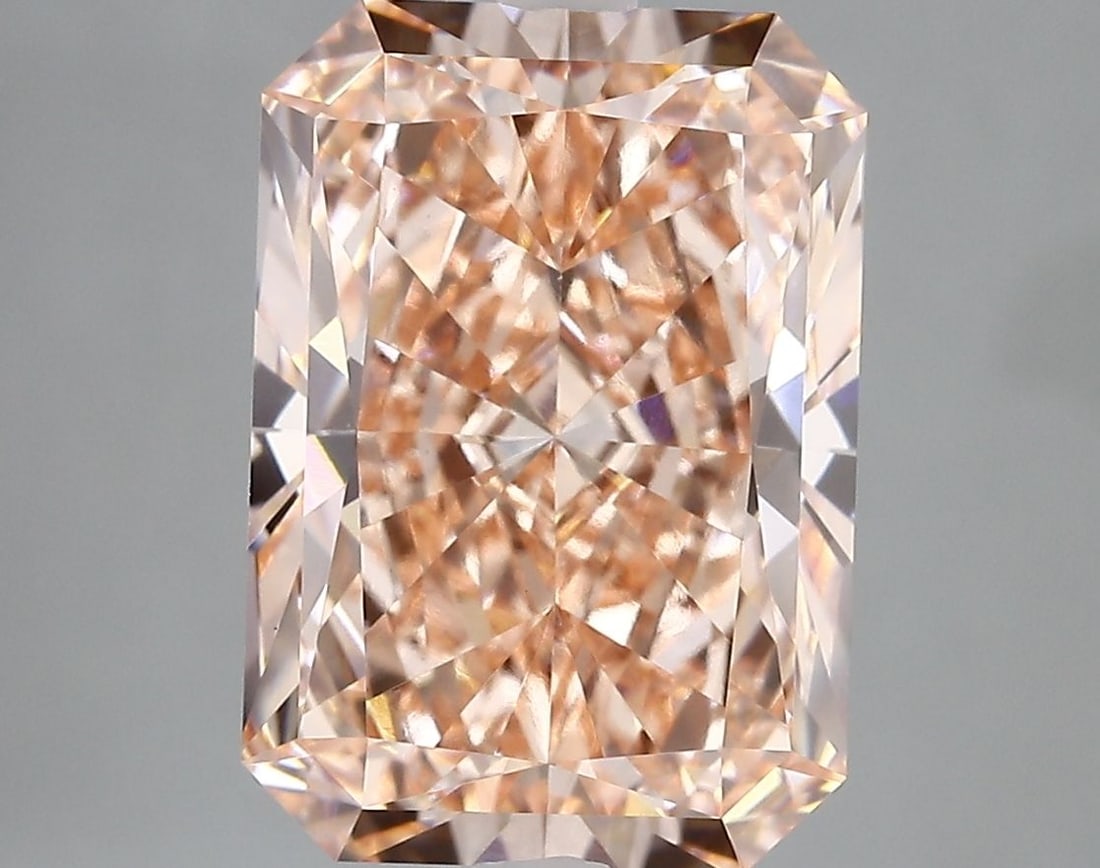 Loose Diamond - RADIANT 5.64ct Fancy Intense Pink VS1