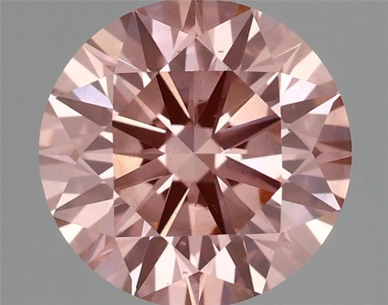 Loose Diamond - ROUND 1.51ct Fancy Intense Pink VS2