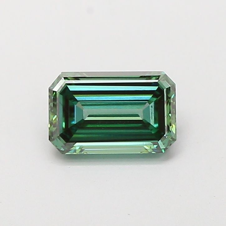 Loose Diamond - EMERALD 1.15ct Fancy Vivid Green VS2