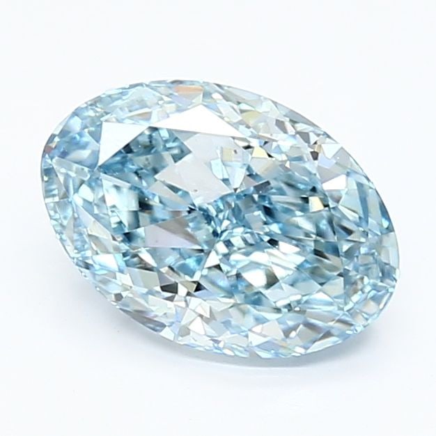Loose Diamond - OVAL 1.73ct Fancy Vivid Blue VS1