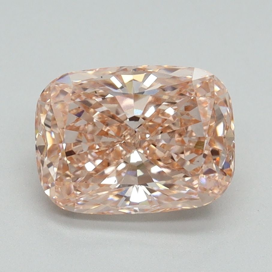 Loose Diamond - CUSHION BRILLIANT 2.09ct Fancy Intense Pink VS2: Loose Diamond - CUSHION BRILLIANT 2.09ct Fancy Intense Pink VS2 Source: This is a real non-mined Diamond that has been grown in a lab Shape: CUSHION BRILLIANT Carats: 2.09 Color: Fancy Intense Pink Ce