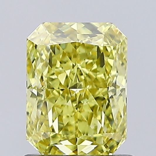 Loose Diamond - RADIANT 1.07ct Fancy Intense Yellow VS1