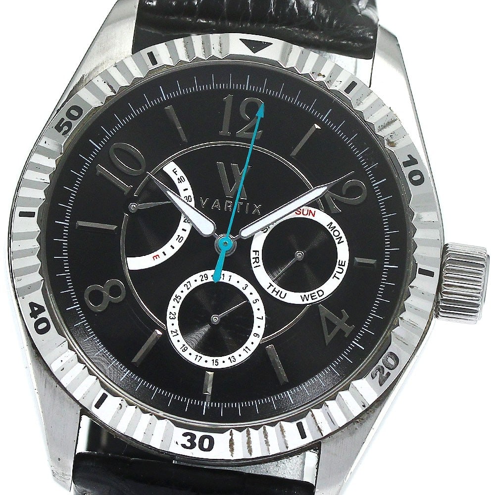 VARTIX WA1VN Men's Automatic Day-Date Power Reserve Watch